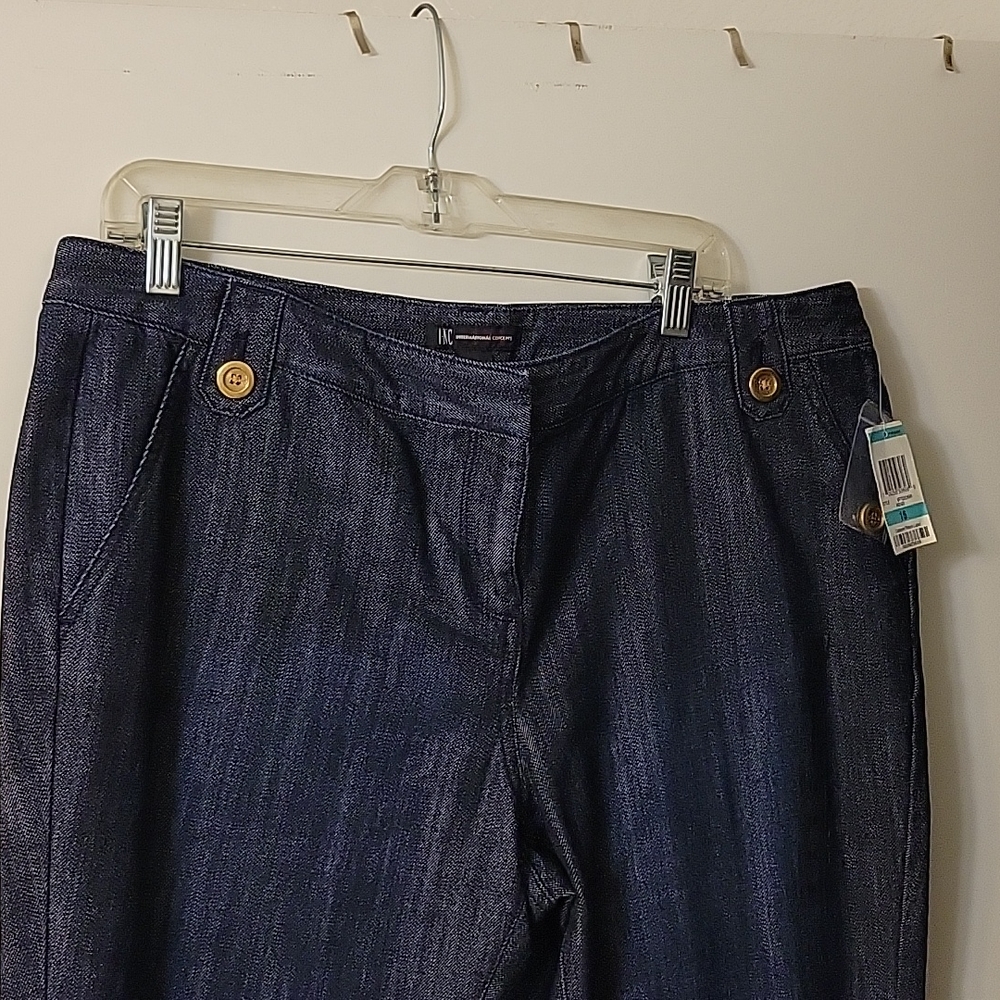 INC. Denim wide leg pants - Picture 5 of 6